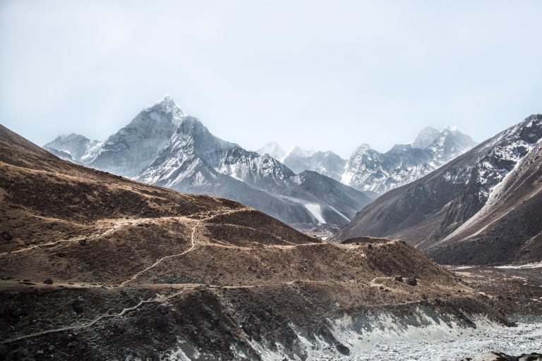 Vanuit Kathmandu: panoramische Everestvlucht van 1 uurBergvlucht Himalaya met vervoer van/naar je hotel