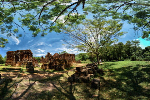 Hoi An: My Son-helgedomen och Thu Bon-flodkryssningHoi An: My Son Sanctuary, kryssning, lunch i ett lokalt hus