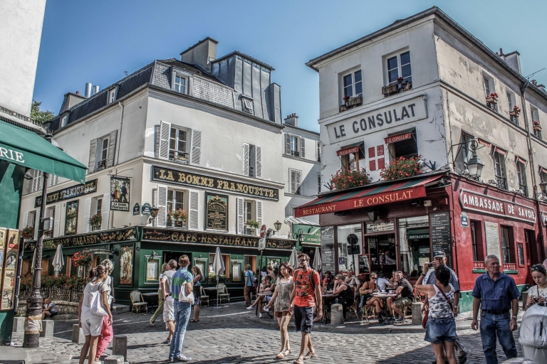 Montmartre y el Sagrado Corazón: tour a pie de 2 h y mediaMontmartre y Sagrado Corazón: tour privado a pie en alemán