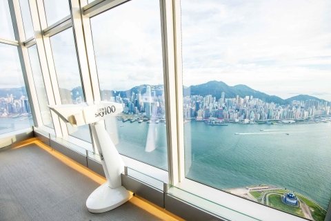 Hong Kong : billet à l'Observatoire Sky100 uniquementOffre de billets 5G Lab @ Sky100