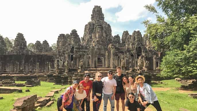 angkor wat temple hopping tour with sunset