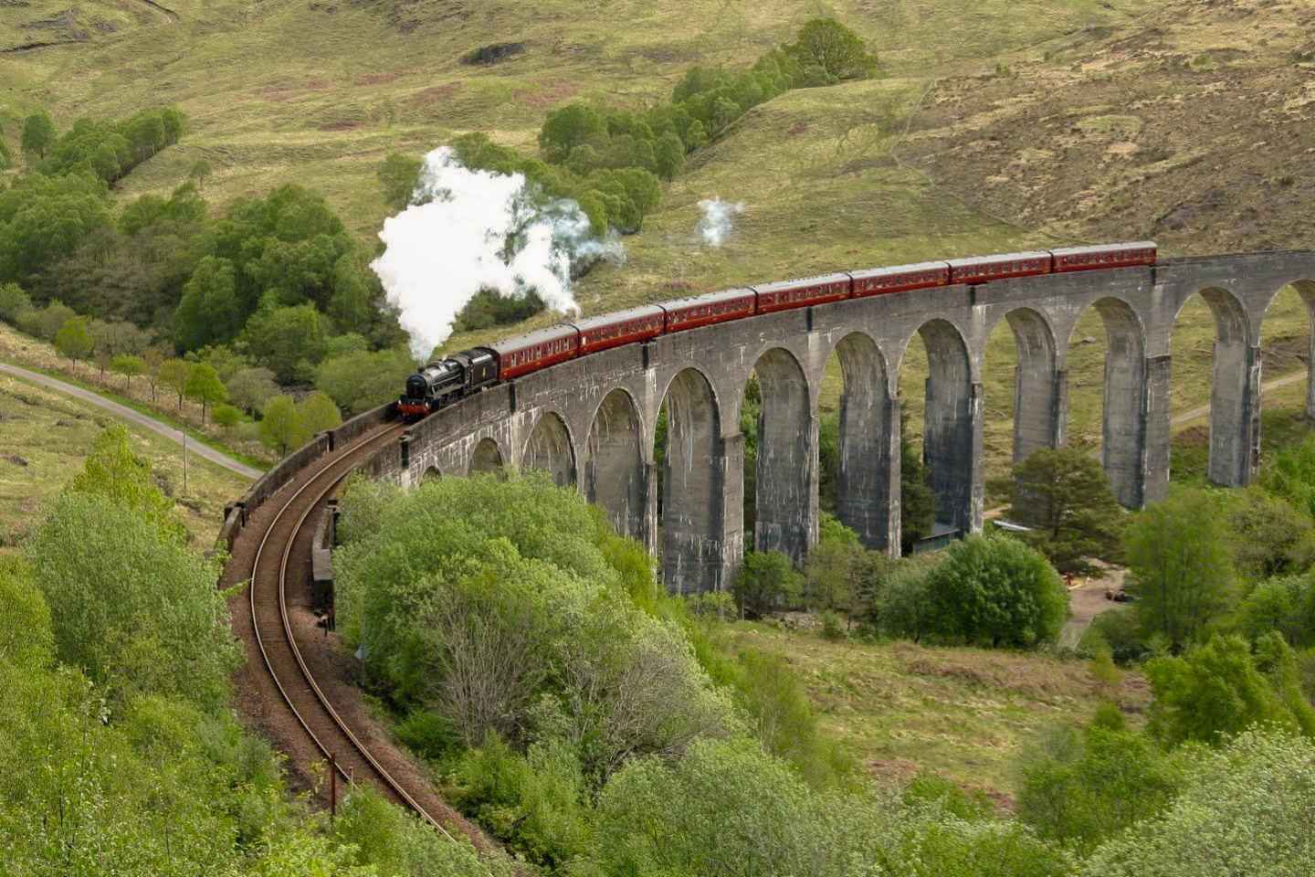 Ab Edinburgh: Magische Highlands-Tour mit Hogwarts Express