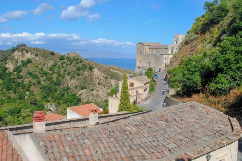 Sicile : excursion privée "Le Parrain" avec option déjeunerDepuis Catane ou Messine  : "Le Parrain" Vin et plats