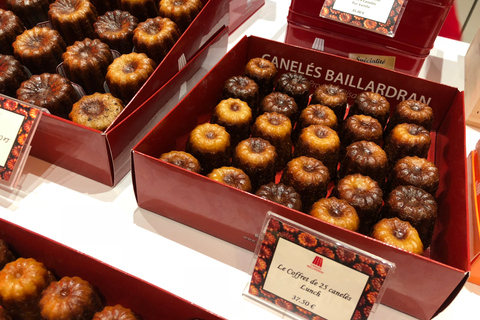 Bordeaux: Wycieczka piesza z winem, słodkim i słonym jedzeniemWspólna wycieczka