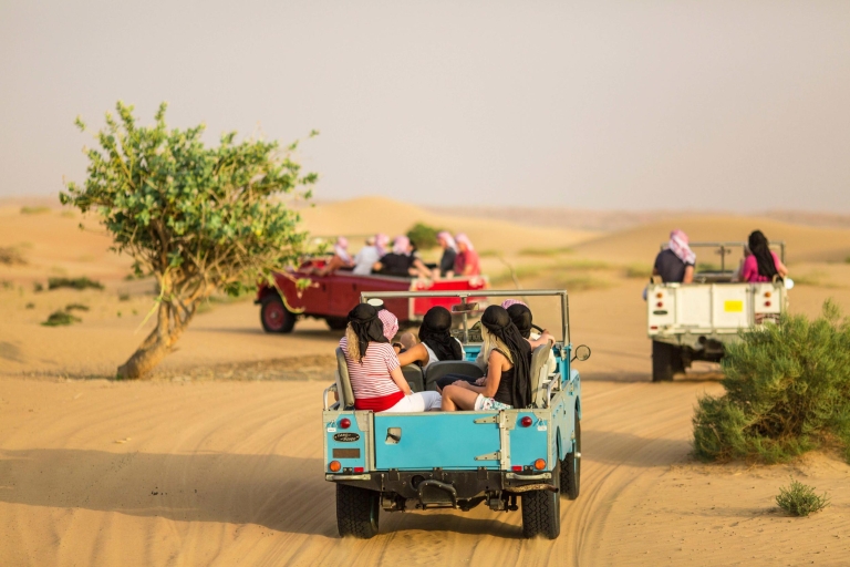 Vanuit Dubai: woestijnsafari met dinerWoestijnsafari met diner vanuit Dubai, privéauto