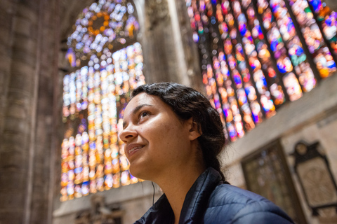 Milão: Visita guiada à Catedral e aos terraços de MilãoTour Particular em Inglês