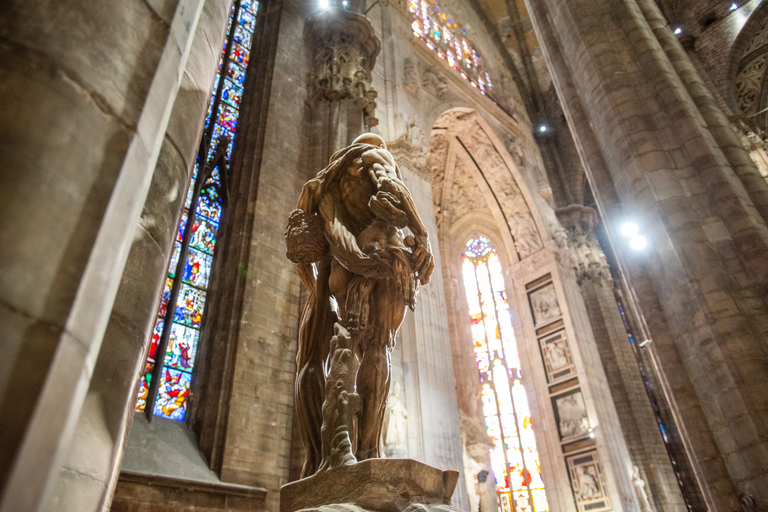 Milan: Fast-Track Milan Cathedral and Terraces Guided Tour Private Tour in Italian