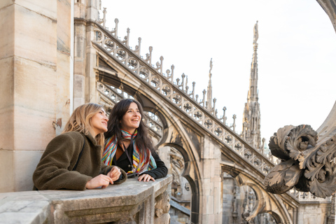 Milão: Visita guiada à Catedral e aos terraços de MilãoTour Particular em Inglês