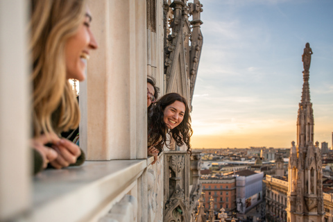 Milão: Visita guiada à Catedral e aos terraços de MilãoTour Particular em Inglês