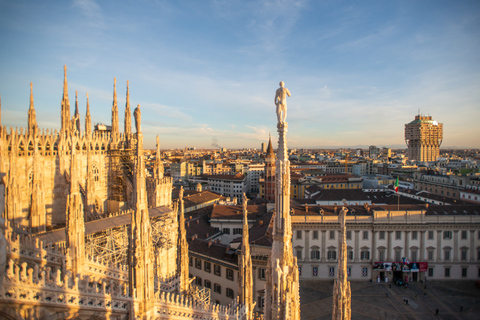 Milan: Fast-Track Milan Cathedral and Terraces Guided Tour Private Tour in Italian