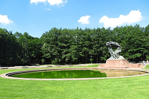 Varsovie: visite privée du palais Lazienki et du parc avec croisièrePalais Lazienki et visite du parc avec point de rencontre
