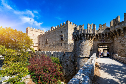 Excursion de luxe à Rhodes comprenant Lindos, la vieille ville et une dégustation de vin