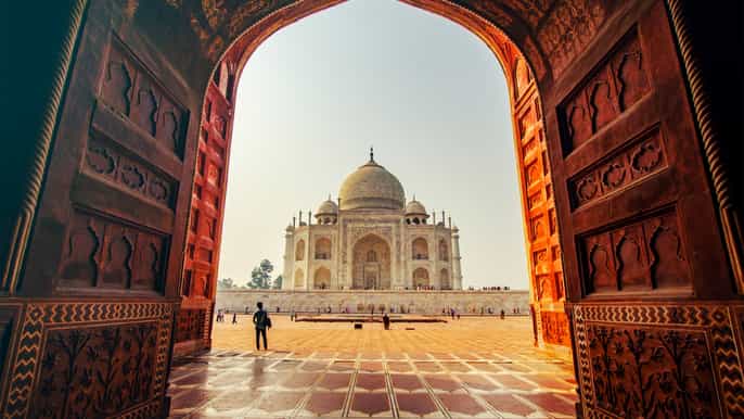 from delhi private taj mahal agra tour by express train