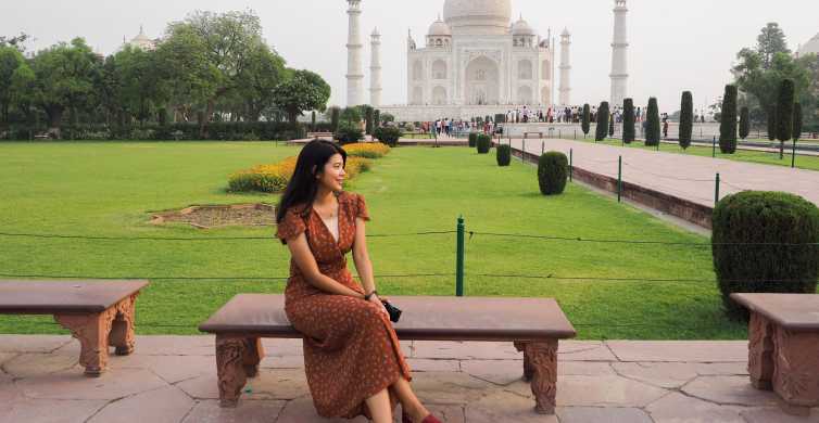From Delhi: Private Taj Mahal & Agra Tour by Express Train