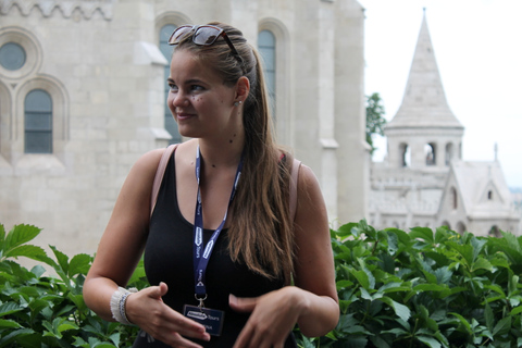 Budapest: passeggiata nel quartiere del castello con ingresso alla chiesa di Mattia