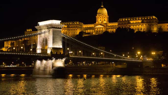 budapest rundgang am abend