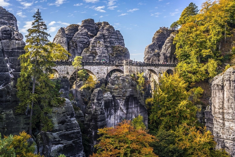 From Prague: Bohemian and Saxon Switzerland Scenic Tour Private Winter Tour