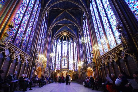 Paryż: Bilet wstępu bez kolejki do Sainte-Chapelle i rejs po rzece