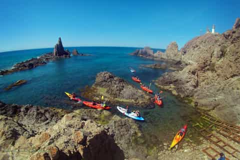 cabo de gata kayaking and snorkeling excursion