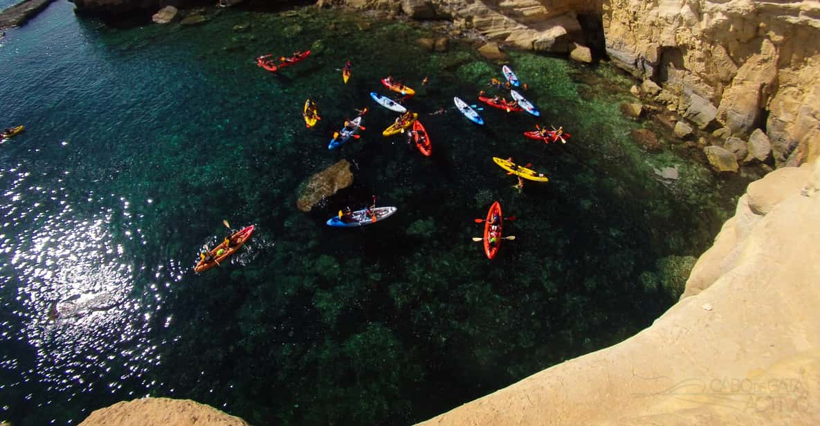 Cabo de Gata: Kayaking and Swimming Excursion