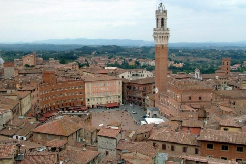 De Rome: excursion d'une journée semi-privée à Sienne et à San Gimignano