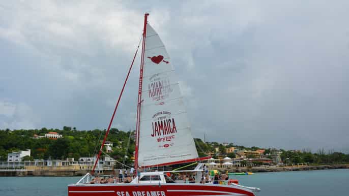 dreamer catamaran cruise to negril