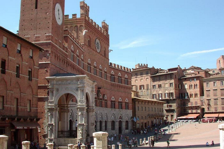 De Roma: viagem diurna semiprivada a Siena e San Gimignano