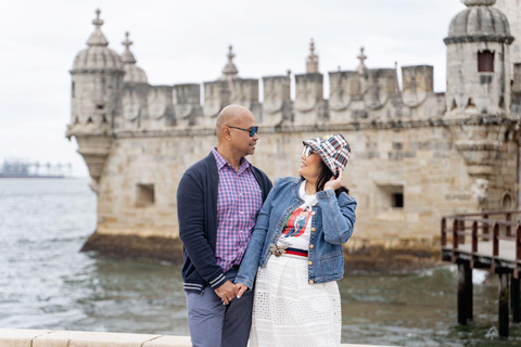 Lisbon: Professional Photoshoot at Belem Tower Premium (30 Professionally Edited Photos)