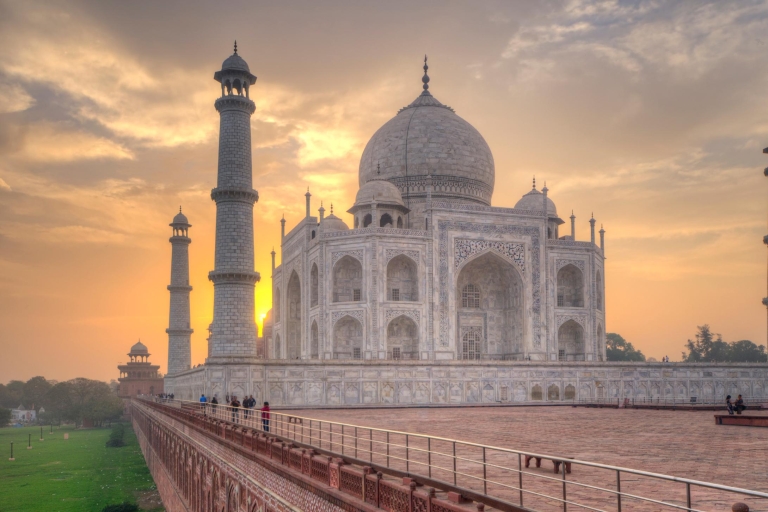 Excursion de deux jours à Delhi et à Agra avec le lever du soleil du Taj MahalVisite sans billets d'entrée