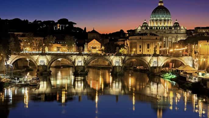 rome evening walking tour with aperitif