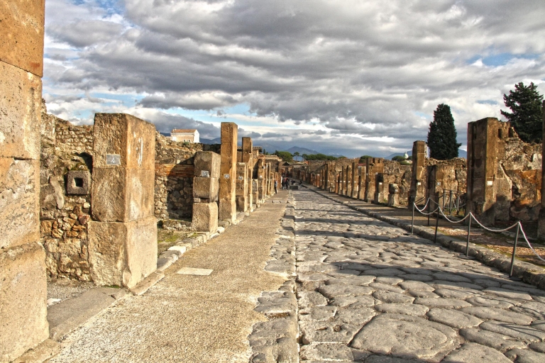 Vanuit Rome: privé-dagtrip naar Pompeii per auto/treinRondrit met de auto