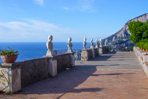 Naples: Positano, Amalfi, and Ravello Tour on a Luxury Bus