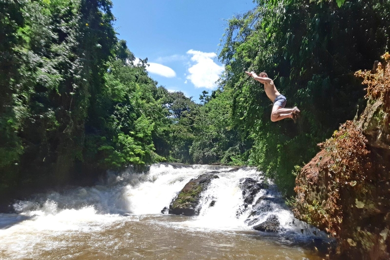 From Puerto Iguazu: Secret Falls Adventure Half Day Tour