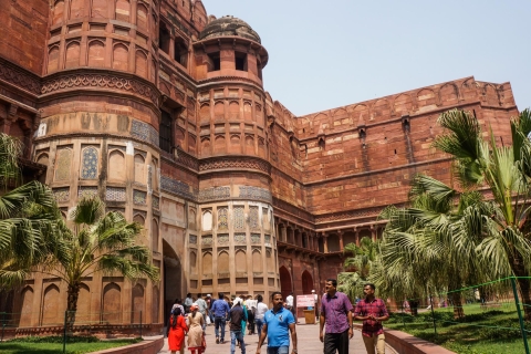 Tour privado al Fuerte de Agra y el Taj Mahal desde AgraTour privado sin tarifas de entrada