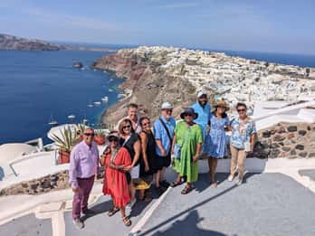 Santorini: Private Halbtagestour
