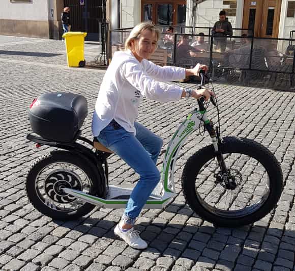 Prague E-scooter Hugo Bike Grand City Tour | GetYourGuide