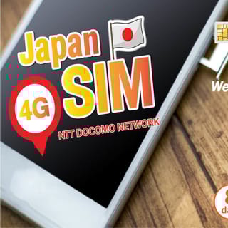 Japan: SIM Card with Unlimited Data for 8, 16, or 31 Days