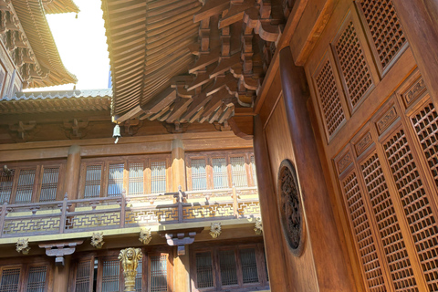 上海：饺子烹饪课和静安寺之旅饺子烹饪课和静安寺之旅（含接送服务）