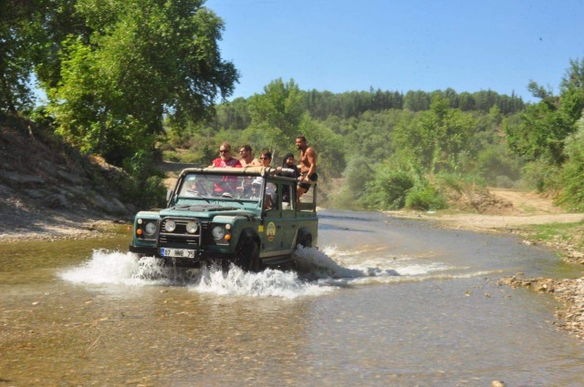Visit From city of Side Full-Day Jeep Safari with Lunch in Belek