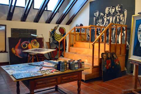 Quito: Capilla del Hombre and Guayasamín House Museum