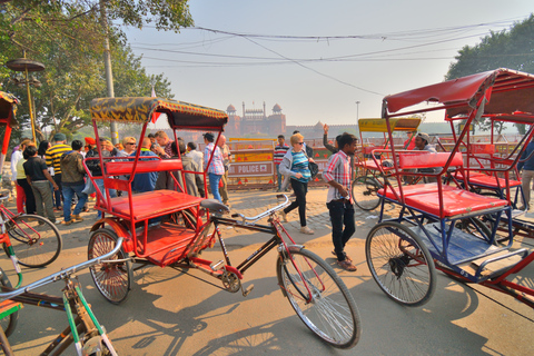 Vecchia Delhi: tour di 3 ore in tuk-tuk/risciò