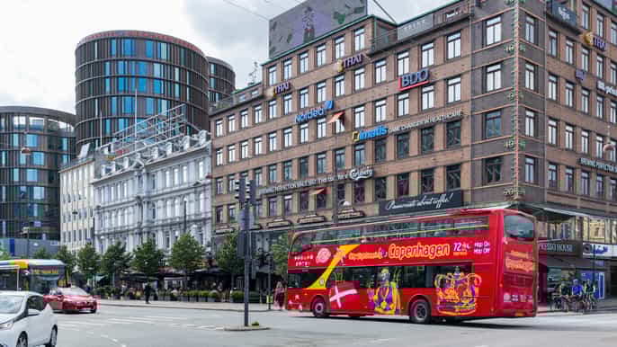 kööpenhamina hopon hopoff bussilippu kaikille reiteille