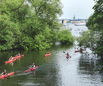 Stockholm: Self-Guided 1 or 2-Person Kayak Tour