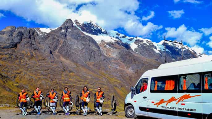 aventura inca de 4 dias com mountain bike e rafting