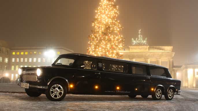 berlin 15 horas luzes de inverno tour by trabi limousine