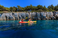 Split, Sea Kayaking Tour bölgesinden tüm mesafeler - Hizvo