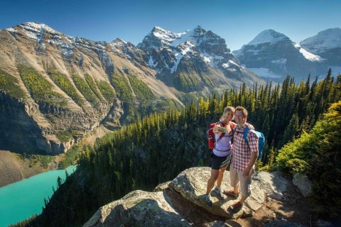 Parc national de Banff : bus à arrêts multiples 1 jour