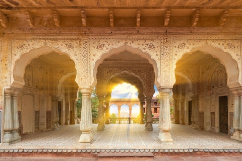 Jaipur Amer Fort, Jal Mahal & Stepwell Private Halbtagestour