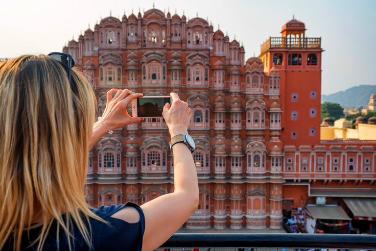 Jaipur: City Palace, Hawa Mahal en Jantar Mantar privérondleiding