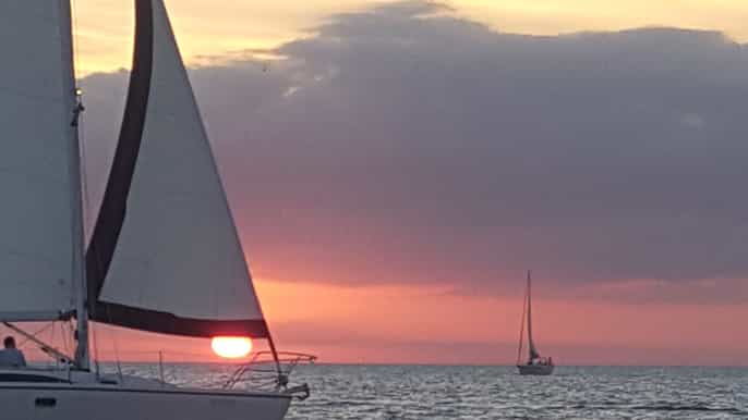 naples bay private sunset sightseeing boat tour